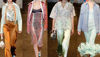 Jako zmrzlina na tripu byla kolekce od Acne Studios na Jaro 2019
