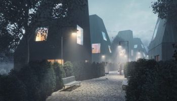 Studio Tham &amp; Videgård navrhlo zahradní vesnici ve Švédsku