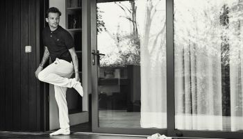 Zpěvák One Direction Louis Tomlinson nafotil sportovní módu