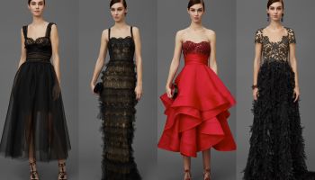 Pre-fall 2016 Marchesa zdobí volány a korálkové aplikace