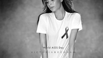Tričko od Victorie Beckham pro World's AIDS Day