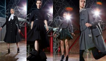 Pre-Fall Antonio Berardi 2017 ve futuristickém nádechu