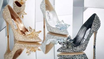 Blyštivá kolekce lodiček a psaníček Jimmy Choo Cinderella