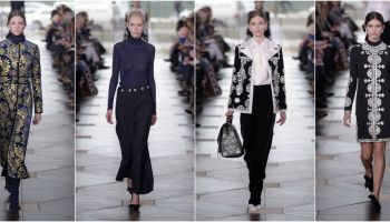 Inspirace čtyřicátými lety zahalila kolekci Tory Burch podzim 2017