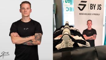 Fotbalista Jan Sýkora rozjíždí svou oděvní značku BYJS