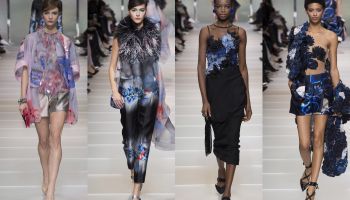 Jarní Haute Couture Armani Privé 2018 mezi červánky