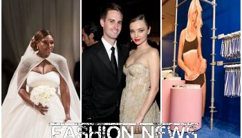 Aktuálně: Serena Williams se vdala v McQueen šatech, Miranda Kerr znovu těhotná, CK pop-up store