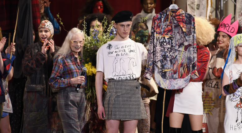 Vivienne Westwood vyjádřila nespokojenost s politikou prostřednictvím nové kolekce