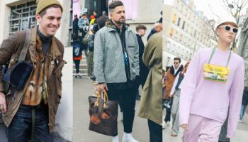 Pánský Street style u přehlídek pro podzim 2019
