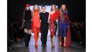 První český návrhář Jiří Kalfař představil svou kolekci na New York Fashion Weeku
