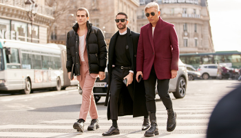 Street style z Paris Men’s Fashion Week A/W20