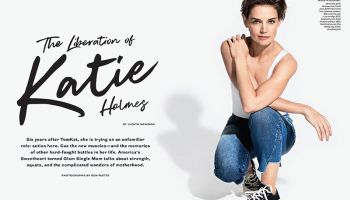Katie Holmes v novém sexy krátkém účesu