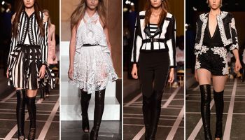 Rockové kousky i futuristické podpatky - Givenchy S/S 2015