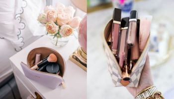Stylové make-up taštičky nejen na cestování