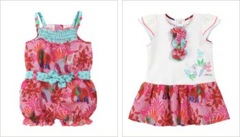 Letní Kenzo Kids kolekce nabízí džungli plnou pestrých barev, vzorů a potisků