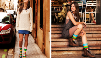 Ponožky Happy Socks nabízejí opravdu hravou kolekci, která oživí každý model!