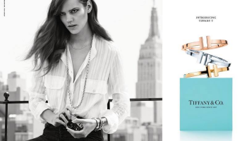 Reklamní kampaň Tiffany &amp; Co. Freja in the City
