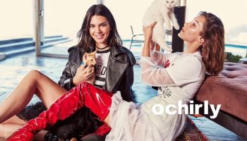 Značka Ochirly sází na Kendall Jenner, Bellu Hadid a roztomilá koťata
