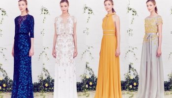 Jenny Packham Resort 2016 jde svou cestou vysokého krejčovského umění