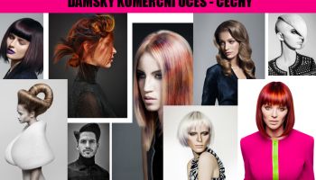 Kadeřník roku 2015 - Dámský komerční účes Čechy
