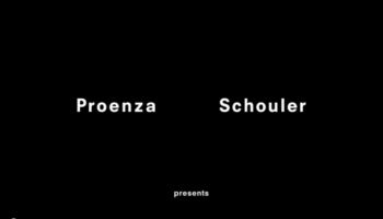 Video kampaň Proenza Schouler S/S 15