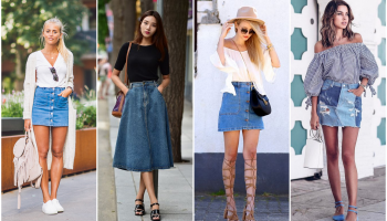 Trend džínových sukní - jak je obléknout?