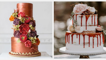 INSPIRACE: 11 podzimních svatebních dortů, které byste měli vidět