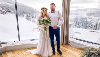 Svatební návrhářka Petra Pitelková se spojila se šperkařkou Eliškou Lhotskou