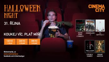 Na Halloweena do kina za stovku!