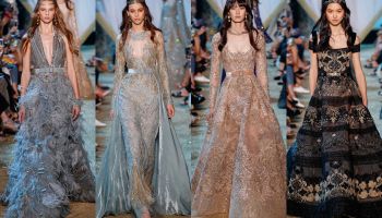 Princezny z Blízkého východu od Elie Saab v podzimní Couture 2017