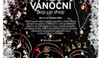 Nevynechejte Vánoční pop-up shop s Tony &amp; Gay a šperky Le Petit Délice