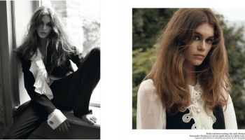 Kaia Gerber plná melancholie pro anglický Vogue