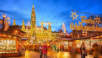 Kouzelné vánoční trhy ve Vídni