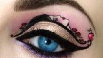 Nejen na vašich nehtech se dnes dá vyhrát s uměním - hitem se stává oční umělecký make-up!