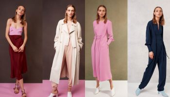 Pastely a neobvyklé spojení materiálů vytáhla pro Resort 2018 značka Tibi