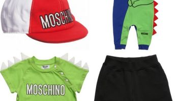 Prehistorické Moschino Kids S/S 2015