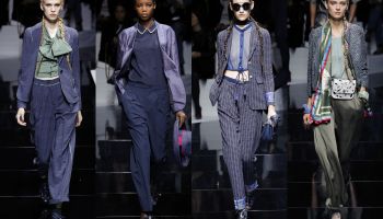 Emporio Armani předvedl svou jarní kolekci v Paříži