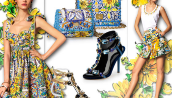 Sicilský majolikový design inspiroval návrháře Dolce&amp;Gabbana k další pestré kolekci