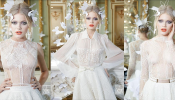 Úchvatná kolekce couture svatebních šatů YolanCris pro rok 2015