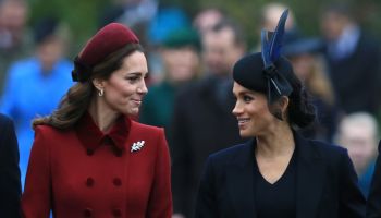 Meghan Markle na Vánoce oblékla šaty kamarádky Victorie Beckham