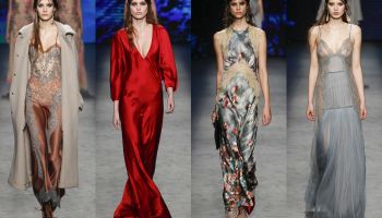 Alberta Ferretti nás v podzimní kolekci zve na pyžamový večírek