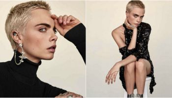 Cara Delevingne se vzpurným duchem pro časopis The Edit