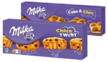 Ochutnejte měkoučké pečivo s kousky nejjemnější čokolády Milka