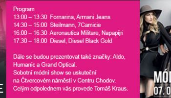 Milán, New York, Londýn a Paříž – „fashion weeks“ exkluzivně v Centru Chodov!