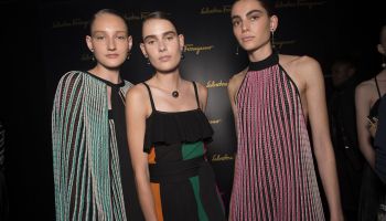 V kůži Salvatore Ferragmo S/S 2016