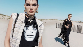 Punkový nádech přináší kolekce Chanel 2022 v hlavní roli s Annou Ewers a Lolou Nicon