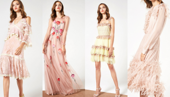 Blumarine nabízí v Resortu 2018 business fashion i večerní šaty