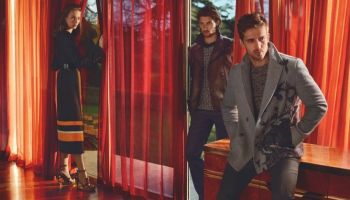 Odlesky Hollywoodu ve smíšené podzimní kampani Salvatore Ferragamo