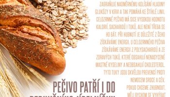Pečivo patří i do redukčního jídelníčku – dieta bez pečiva není správná!