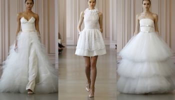 Jarní svatební kolekce 2016 značky Oscar de la Renta